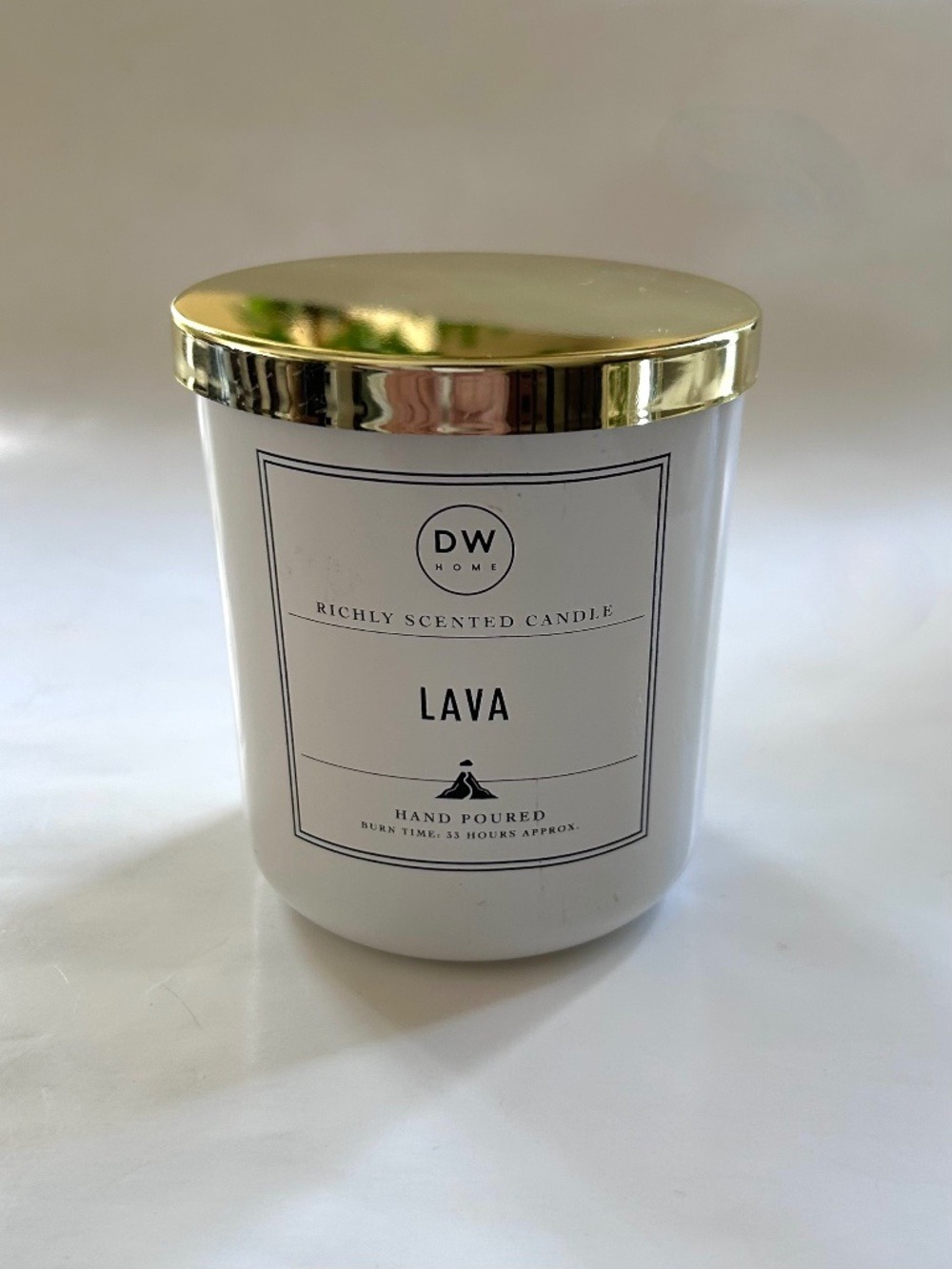 NWOT DW Home Hand-Poured Scented Candle "Lava" Fragrance
